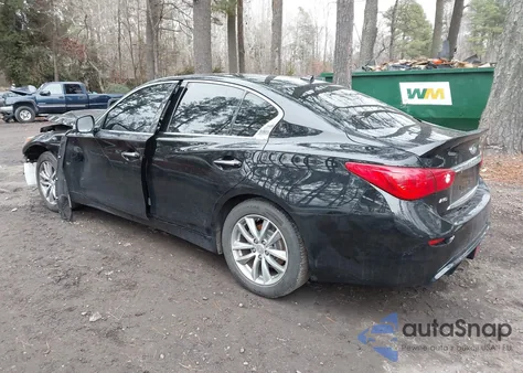 2014 Infiniti Q50 Premium z USA, uszkodzony, nr VIN JN1BV7AR5EM688709
